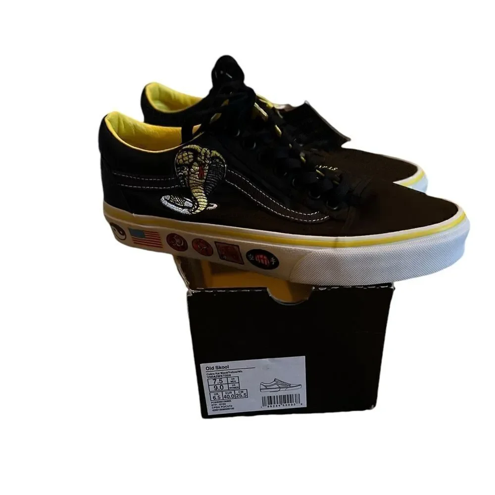 NWT VANs Cobra Kai Old School 🐍 Mens 7.5 Womens 9